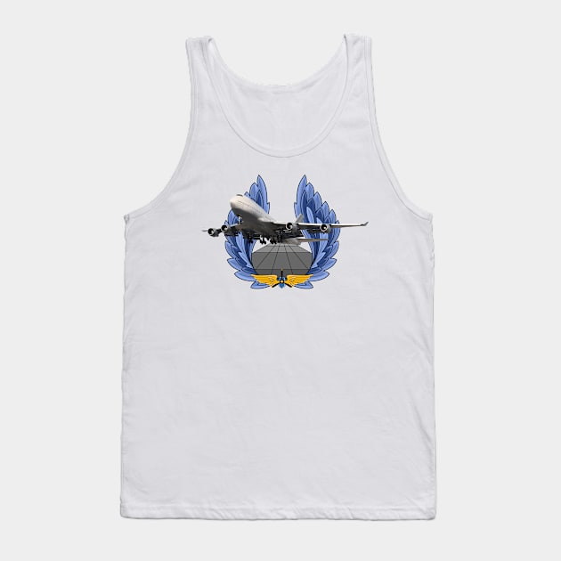 Boeing 747 Tank Top by sibosssr